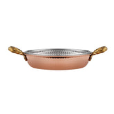 Karaca Alacahöyük Poêle plate en cuivre 16 cm